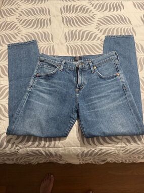 Citizens Of Humanity Light Blue Straight Leg Jeans
